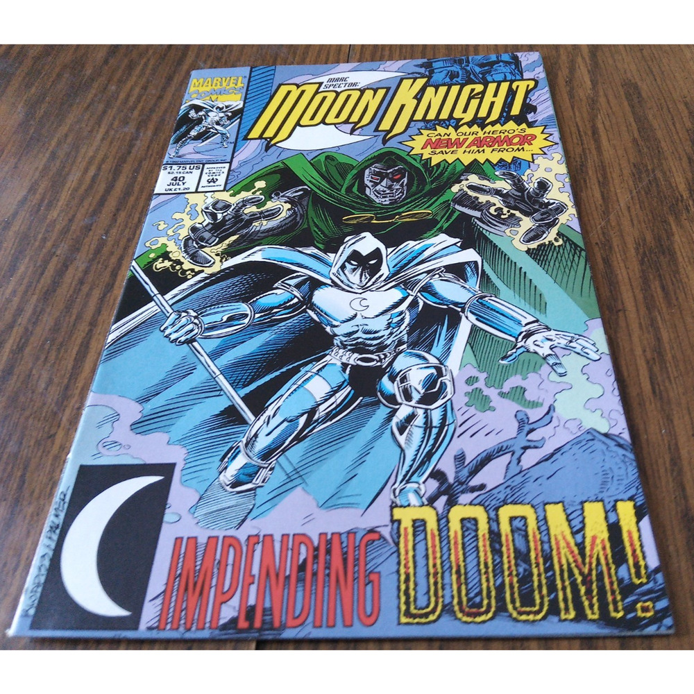 Marc Spector Moon Knight #40 July 1992 Marvel Comics